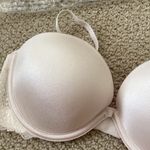 PINK - Victoria's Secret NEW Victoria’s Secret PINK Date Plunge Push Up Multi-Way Bra White Lace 32C NWT Photo 9