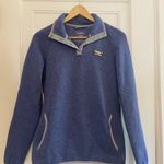 LL Bean sweater Fleece Pullover Blue Size XS Photo 1