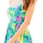 Lilly Pulitzer  Kinley Dress Pink Sunset Local Flavor Tropical Beach Size 2 Women Photo 0