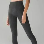 Soma  Slimming Black Jaquard Leggings, sz L Regular Photo 0