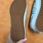 Vans  Women's Blue Floral Slip-On Sneakers Photo 8