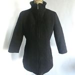 Gallery  Black Quilted Jacket Coat Photo 0