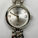 Hallmark  women’s watch silver tone 24mm round quartz analog adjustable running Photo 0