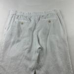 Tommy Bahama  White Linen Ankle Pant S Photo 4