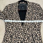 Greylin Cheetah Animal Print Ponti Jacket Blazer Mob Wife Women Size XS Photo 4