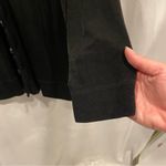 Vintage Y2K West End slinky jersey cardigan top black v Photo 5