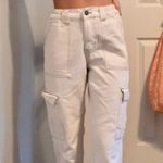 PacSun White Cargo Pants Size XS Photo 0