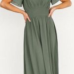 Baltic Born Birdie Maxi Dress Smocked Short Sleeve New Without Tags Photo 0