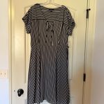 Roz & Ali  Striped Midi Dress Photo 1