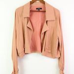 Lulus Positively Chic Mauve Cropped Blazer Size M Pink Size M Photo 1