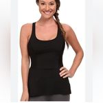 Spanx  Peplum Shaper Tank Top Racer Back Top Black NWOT, Size: M Photo 1