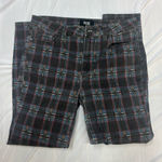Paige Multicolor Plaid Shorts Photo 0