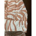 Velvet Heart  Zebra Print Button Down Shirt Top Women's Medium Photo 4