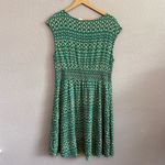 Maeve Anthropologie  Evaline Midi Dress Size Large EUC Pockets‎ Photo 4