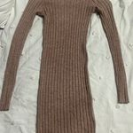 Sweater dress Brown Photo 0