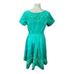 Eshakti eshankti Custom Graphic Embellished Cotton Poplin Dress size L/XL Photo 2