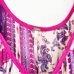 Free People  Rose Garden High Low Dress in Violet Combo Size XS Photo 6