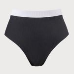 Berlook Black Contrast Trim Plus Size Bikini Set Photo 6