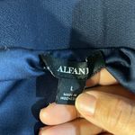 Alfani Women's Accordion Pleated Midi Skirt Navy Blue Pull Photo 2