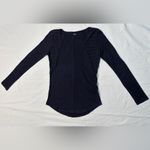 Roxy Long Sleeve Henley Tee - Black - S Photo 2