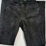Madewell  vintage black wash curvy skinny flare denim jeans size 25 Photo 0