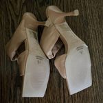 ALOHAS  Natasha Twist Strap Leather Square Toe Puffy Mule Sandal Photo 3