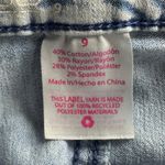 No Bo High Rise Cropped Denim Stretchy Jeans - Light Wash, Size 9 Juniors Photo 8