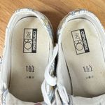 Converse Pat Bo Chuck Taylor Ox Floral Embroidered Leather Sneakers Blue Gold 8 Photo 8