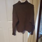 a.n.a  Chocolate Brown Cowl Neck Sweater Photo 2