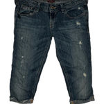 Hollister  Socal‎ Stretch Distressed Capri Jeans Photo 0