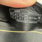 Vionic  Agave Comfort Toe‎ Post Sandal Flip Flop Black Leather Women 11 Comfort Photo 8