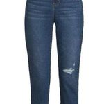 Levi's  Wedgie Straight Fit Distressed Knee Jeans Photo 10