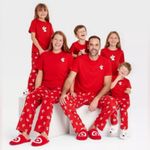 Target Wondershop Bullseye Scuff Sleepers Color Red Large W 7/8 
Men’s 5/6 Photo 4