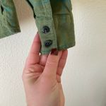 Patagonia Women's Long-Sleeved Organic Cotton Midweight Flannel Shirt Green Blue Photo 7