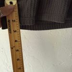 Old Navy  Dark Grey Waffle Knit‎ Button Front Lounge Shorts Size M Photo 7