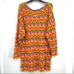 Free People  Little Fan Crochet Striped Beach Cover Up Sweater M/L great conditio Photo 10
