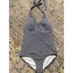 Shoshanna New. chevron swimsuit. Size 6 normally $240 Photo 5