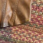 Guess  BROWN VEGAN LEATHER BUSTIER CORSET WESTERN COWGIRL TOP Photo 1