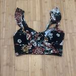 Wild Fable  Black Bustier Crop Tank Top Photo 0