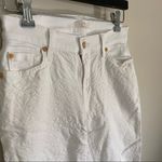 7 For All Mankind Skinny Pants Jacquard Pattern Photo 1