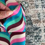 ZARA psychedelic multicolor wide leg flare halter top two piece set M Photo 14