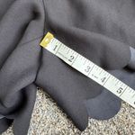 Madewell  black dress shorts with scalloped edge size small Photo 3