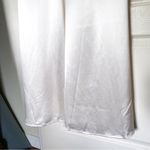 Reformation Dress Delphi Silk Slit Long-Sleeve Wedding Maxi Ivory 2 FLAW Photo 10