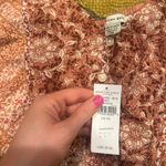 American Eagle NWT  Outfitters Crop Cami Tank Top Blouse Western Floral Print XS Photo 1