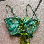 SheIn Retro Print Lace-Up Corset Top Photo 6