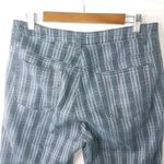 Crest Jeans 13/14 32 Navy Green Plaid Long Shorts Blue Photo 3
