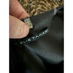 Elie Tahari Silk Brown Animal Cheetah Print Short Knee-Length Sleeveless Dress 2 Photo 2