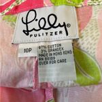 Lilly Pulitzer Vintage 80s Strawberry Fruit Flair High Waisted Pant Capri M Photo 2
