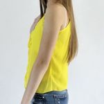 Lace Up Sleeveless Top‎ Yellow Photo 9