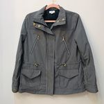 Crown & Ivy gingham rain jacket sz P Small Photo 0